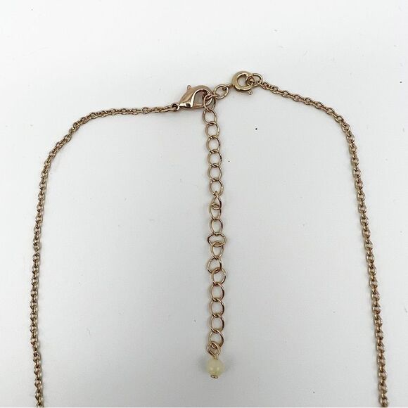 Vintage Avon Gold Tone Abstract Tree Branch Rhinestone Accents Fashion Necklace - Picture 5 of 6